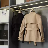 $162.00 USD Burberry Trench Coat Long Sleeved For Women #1387277