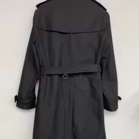 $185.00 USD Burberry Trench Coat Long Sleeved For Men #1387280