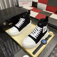 $85.00 USD Dolce & Gabbana D&G High Top Shoes For Men #1387371