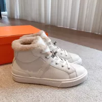 $145.00 USD Hermes High Tops Shoes For Women #1387547
