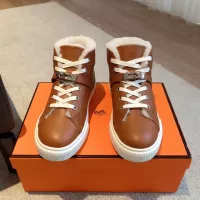 $145.00 USD Hermes High Tops Shoes For Women #1387549