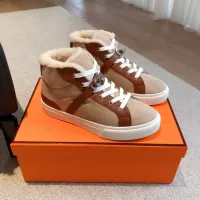 $145.00 USD Hermes High Tops Shoes For Women #1387555