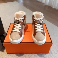 $145.00 USD Hermes High Tops Shoes For Women #1387555
