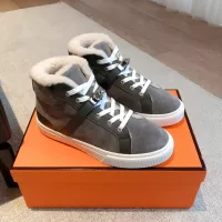 $145.00 USD Hermes High Tops Shoes For Women #1387557