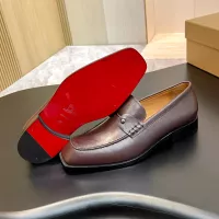 $172.00 USD Christian Louboutin Leather Shoes For Men #1387568