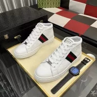 $88.00 USD Gucci High Tops Shoes For Men #1387722