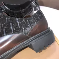 $128.00 USD Christian Dior Leather Shoes For Men #1387862