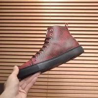 $92.00 USD Philipp Plein PP High Tops Shoes For Men #1387899