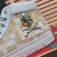 $92.00 USD Philipp Plein PP High Tops Shoes For Men #1387907