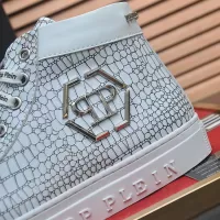 $92.00 USD Philipp Plein PP High Tops Shoes For Men #1387910