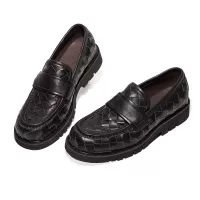 $135.00 USD Bottega Veneta BV Leather Shoes For Men #1387964