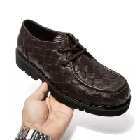 $145.00 USD Bottega Veneta BV Leather Shoes For Men #1387966