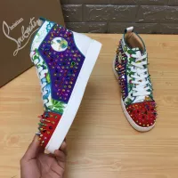 $96.00 USD Christian Louboutin High Top Shoes For Women #1388031