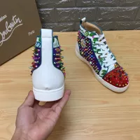 $96.00 USD Christian Louboutin High Top Shoes For Women #1388031