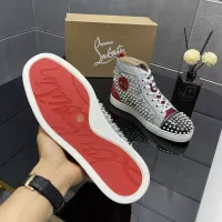 $96.00 USD Christian Louboutin High Top Shoes For Men #1388034
