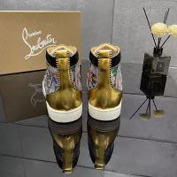 $96.00 USD Christian Louboutin High Top Shoes For Men #1388037