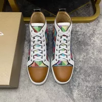$98.00 USD Christian Louboutin High Top Shoes For Women #1388041