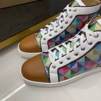 $98.00 USD Christian Louboutin High Top Shoes For Women #1388041