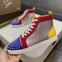 $98.00 USD Christian Louboutin High Top Shoes For Women #1388044