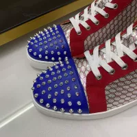 $98.00 USD Christian Louboutin High Top Shoes For Women #1388044