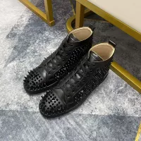 $98.00 USD Christian Louboutin High Top Shoes For Men #1388046