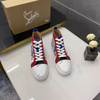 $100.00 USD Christian Louboutin High Top Shoes For Men #1388053