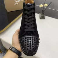 $100.00 USD Christian Louboutin High Top Shoes For Men #1388064