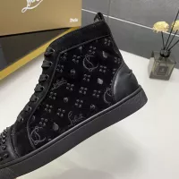 $100.00 USD Christian Louboutin High Top Shoes For Men #1388064