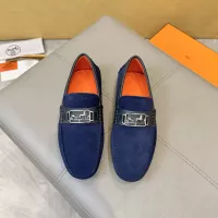 $98.00 USD Hermes Leather Shoes For Men #1388089