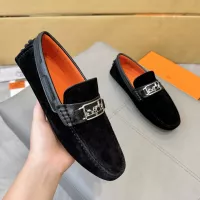 $98.00 USD Hermes Leather Shoes For Men #1388090