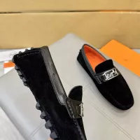 $98.00 USD Hermes Leather Shoes For Men #1388090