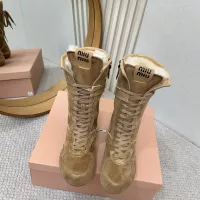$140.00 USD MIU MIU Boots For Women #1388322