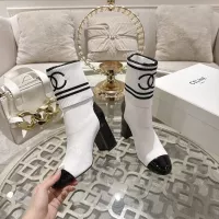 $112.00 USD Chanel Boots For Women #1388371