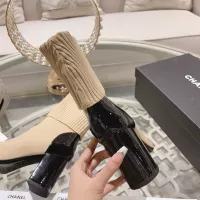 $112.00 USD Chanel Boots For Women #1388374
