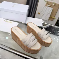 $85.00 USD Christian Dior Slippers For Women #1388457