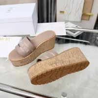 $85.00 USD Christian Dior Slippers For Women #1388458