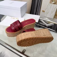 $85.00 USD Christian Dior Slippers For Women #1388459