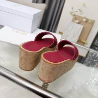 $85.00 USD Christian Dior Slippers For Women #1388459