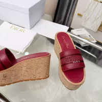$85.00 USD Christian Dior Slippers For Women #1388459