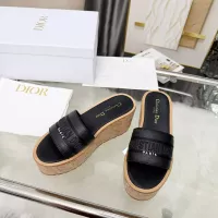 $85.00 USD Christian Dior Slippers For Women #1388460