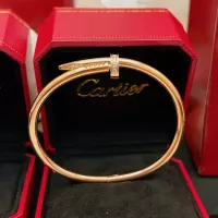 $27.00 USD Cartier bracelets In Rose Gold #1390188