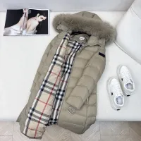 $247.93 USD Burberry Down Feather Coat Long Sleeved For Women #1390469