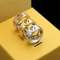 $23.00 USD Fendi Rings In Rose Gold #1390581