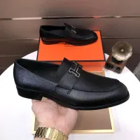 $98.00 USD Hermes Leather Shoes For Men #1391924