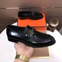 $98.00 USD Hermes Leather Shoes For Men #1391937