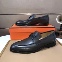 $98.00 USD Hermes Leather Shoes For Men #1391938