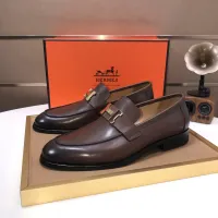 $98.00 USD Hermes Leather Shoes For Men #1391949