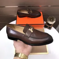 $98.00 USD Hermes Leather Shoes For Men #1391949