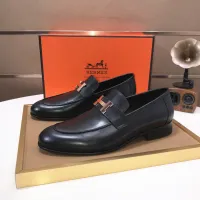 $98.00 USD Hermes Leather Shoes For Men #1391950