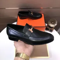 $98.00 USD Hermes Leather Shoes For Men #1391950